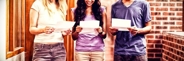 A recent graduate celebrating a job offer with their family. They are holding their offer letter and beaming with happiness, illustrating the culmination of their hard work and internship experiences.