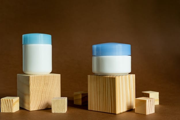 A close-up comparison of two products side-by-side, showing how one manufacturer has successfully reformulated its product to reduce added sugars and prominently displays the new Nutrition Facts label.