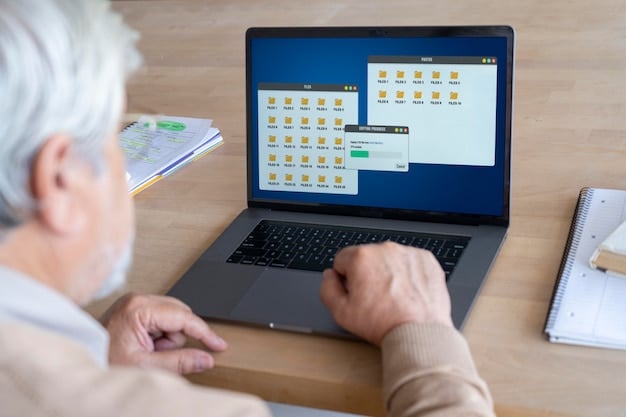 A detailed spreadsheet on a laptop screen showing various categories of retirement expenses, such as housing, healthcare, food, travel, and entertainment, with highlighted totals and percentages.