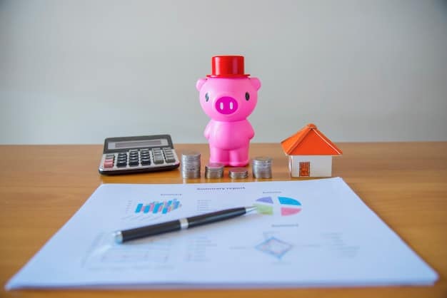 A detailed budget worksheet showing various downsizing-related expenses, such as moving costs, realtor fees, and home renovation expenses. The worksheet has clear categories and estimated amounts filled in.