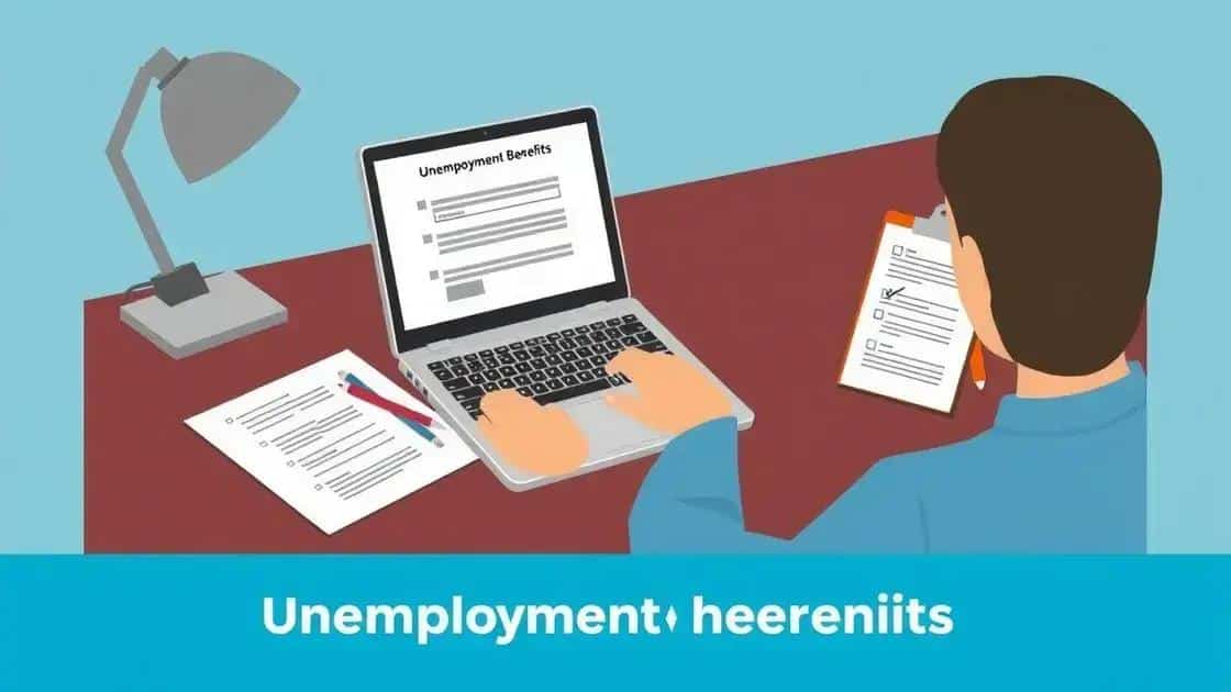 Steps to apply for unemployment benefits